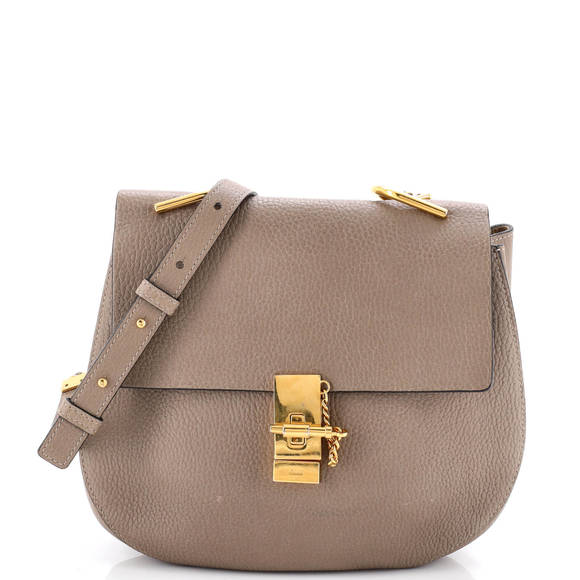 Chloe Medium Drew Crossbody Bag Leather - Picture 1 of 6